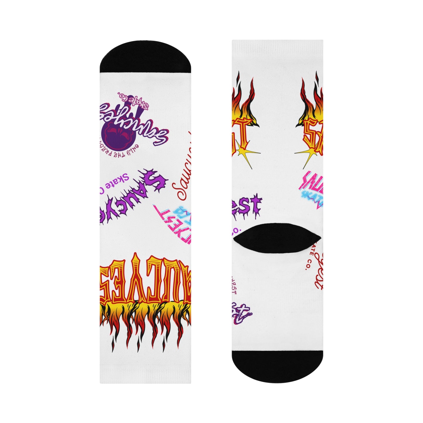 Sauce Bomb Cushioned Crew Socks