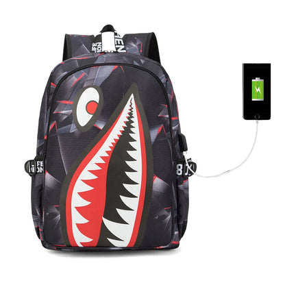 Anti-Theft Backpack Men Waterproof Rucksack Backpacks for Women of Fabric Casual Travel Backpack Senior School Student Schoolbag