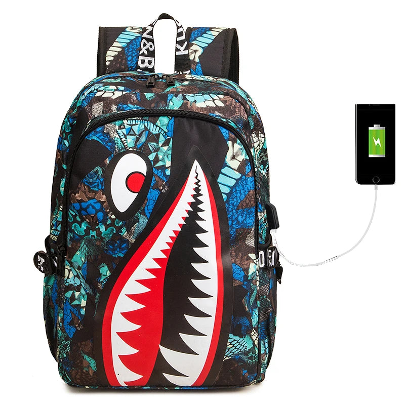 Anti-Theft Backpack Men Waterproof Rucksack Backpacks for Women of Fabric Casual Travel Backpack Senior School Student Schoolbag