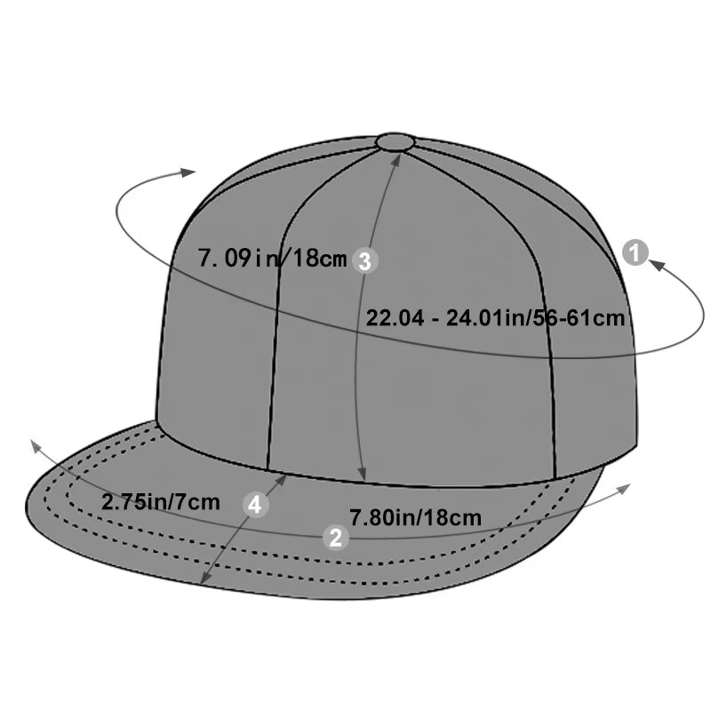 Unisex Green Fingers 6 Embroidery Hip-Hop Hats Outdoor Adjustable Casual Baseball Caps Sunscreen Hat