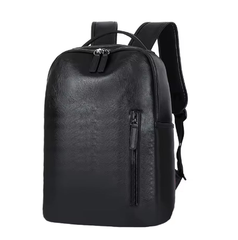 Men'S Backpack Plaid High School College Bag 15-Inch Laptop Rucksack