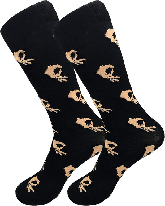 Circle Game Meme Dress Socks Funny Socks Crazy Socks Casual Cotton Crew Socks
