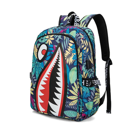 Anti-Theft Backpack Men Waterproof Rucksack Backpacks for Women of Fabric Casual Travel Backpack Senior School Student Schoolbag