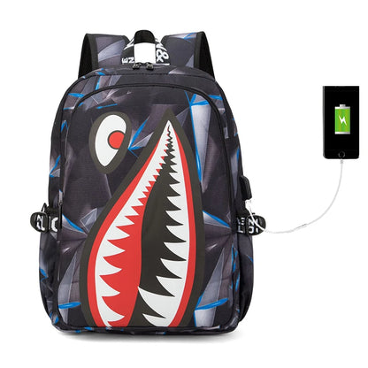 Anti-Theft Backpack Men Waterproof Rucksack Backpacks for Women of Fabric Casual Travel Backpack Senior School Student Schoolbag