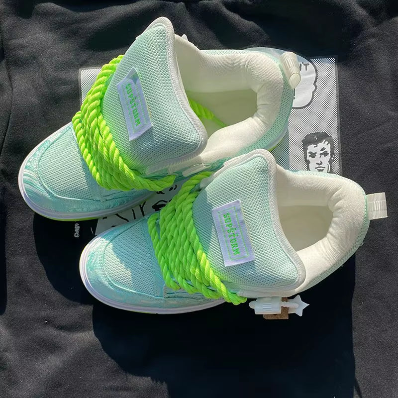 Trend Men'S Shoes Outdoor Sneakers New Platform Vulcanized Shoes Breathable Casual Shoes Non Slip Comfortable Running Shoe Tenis