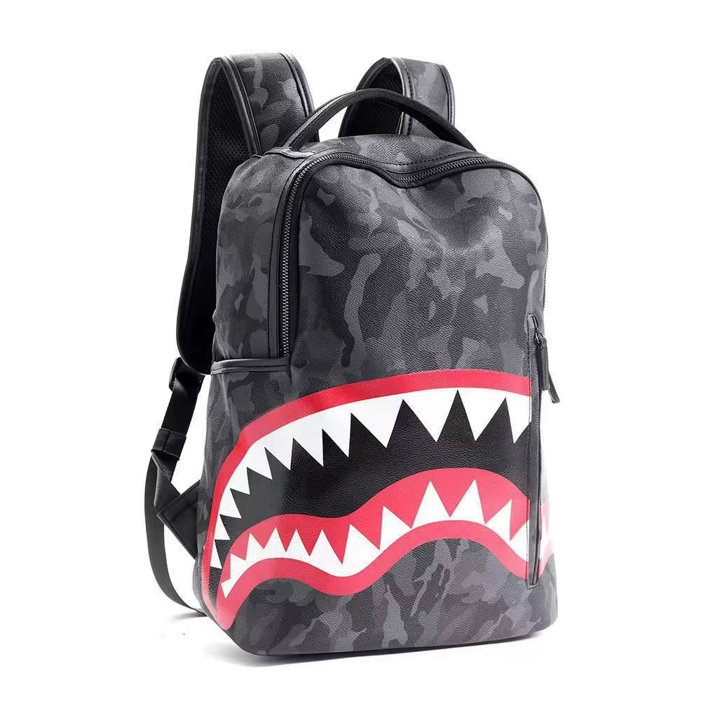 Men'S Backpack Plaid High School College Bag 15-Inch Laptop Rucksack