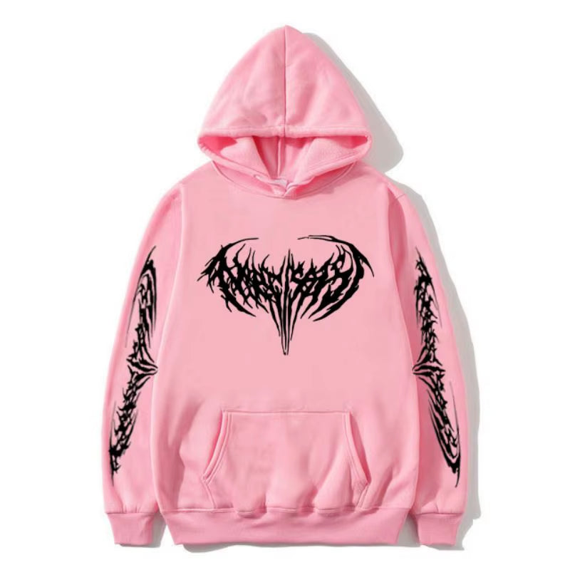 Men Women Hoodie Hip Hop Rapper Playboi Carti Narcissist Graphic Cotton Sweatshirt Print Pullover Clothes Winter Hoody Tops